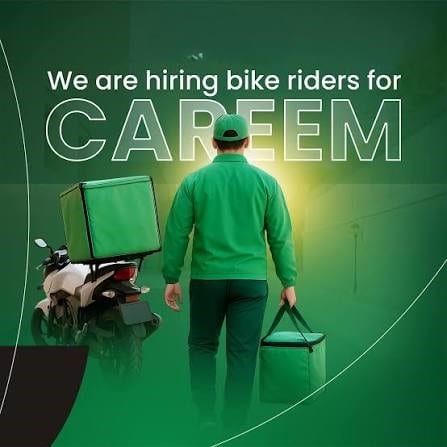 rider job in UAE